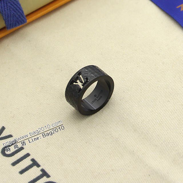 Louis Vuitton新款飾品 路易威登字母鏤空戒指指環 LV四葉草戒指  zglv1979